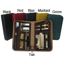 Royce Leather Travel Grooming Kit
