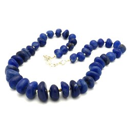 'Water's Stone' Sodalite Necklace (India)