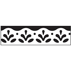Martha Stewart Botanical Scallop-design Edge Punch