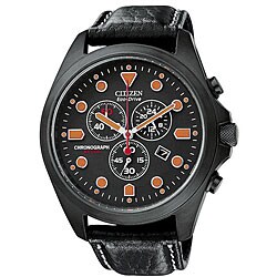Citizen Men's Eco-Drive Black Chronograph Watch