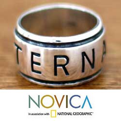 Sterling Silver 'Eternal' Men's Ring (Indonesia)