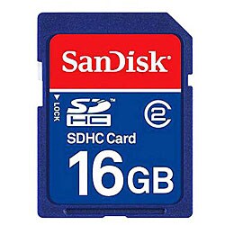 SanDisk 16GB Secure Digital SD/ SDHC Memory Card