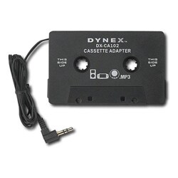 Dynex DX-CA102 CD/MD/MP3 Cassette Adapter
