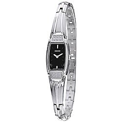 Seiko Women's Stainless Steel Diamond Watch
