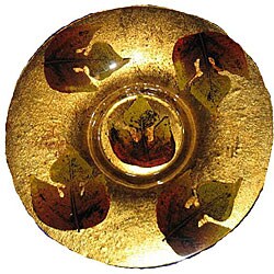 Handcrafted Glass 'Leaf' Bowl