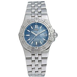 Breitling Women's 'Starliner' Mother of Pearl Watch