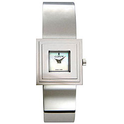 Corum Women's Sevigne Stainless Steel White Mother of Pearl Watch