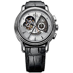 Zenith Men's Chronomaster XXT Grande Date Silver Dial Watch