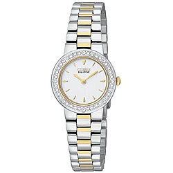 Citizen Women's Eco-Drive Diamond-accented Two-tone Watch