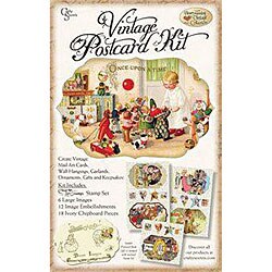 Crafty Secrets 'Storytime' Vintage Postcard Kit