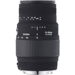 Sigma 70-300mm f4-5.6 DG Macro Lens for Pentax
