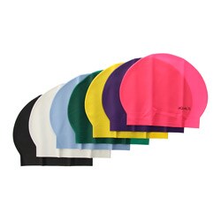 Adult Latex Variety Swim Caps (Pack of 7)