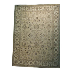 Afghan Hand-knotted Vegetable Dye Wool Rug (9' x 12')