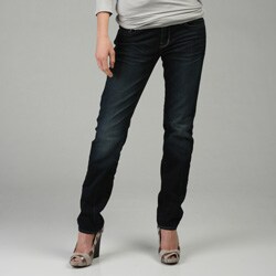 Buffalo Women's 'Fellow' Straight Leg Rhinestone Detail Jeans