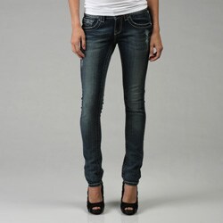 Vigoss Collection Women's Ripped Skinny Jeans