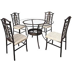 Bradley 5-piece Round Dinette Set