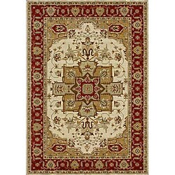 Stafford Ivory Oriental Rug (5'6 Round)