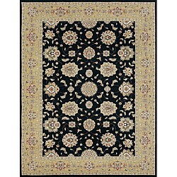 Stafford Black Oriental Rug (2'6 x 7'6)