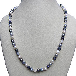 Multi-colored Freshwater Pearl 36-inch Strand (7-7.5 mm)