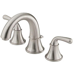 Danze D304056BN Bannockburn Brushed Nickel Widespread Lavatory Faucet.