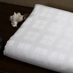 Hospitality Sateen Cross Check King PillowCases (Pack of 12)