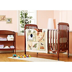 Alph Stationary 3-in-1 Cherry Convertible Crib