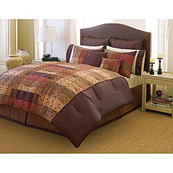 Manor Hill Linden Spice 8-piece Bed in a Bag