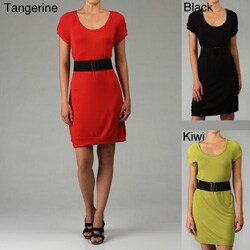 Nina Leonard Women's Classic T-body Tunic Dress