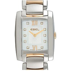 Ebel Women's 'Brasilia' Two-tone Diamond Watch