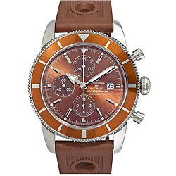Breitling Men's 'Superocean' Heritage Rubber Watch