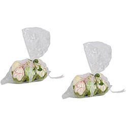 Pastel 2-piece Easter Egg Ornament Set in Egg Cartons