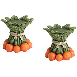 Radish Candle Holders (Set of 2)