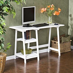 White A-frame Desk
