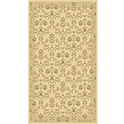 Dazzle Charlotte Ivory Oriental Area Rug (5' x 7'5)