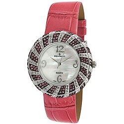 Peugeot Women's Pink Round Watch