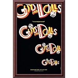 'Guys and Dolls' Vintage Framed Art Print