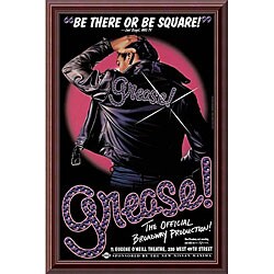 'Grease' Vintage Framed Art Print