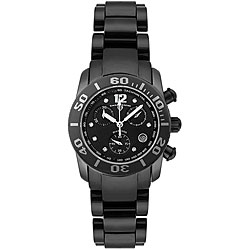 Swiss Legend Women's Commander Black Ceramic Watch