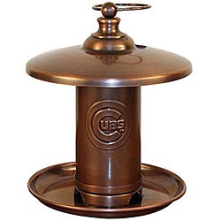Chicago Cubs Copper Bird Feeder
