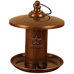 Dallas Cowboys Copper Bird Feeder