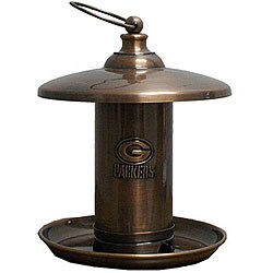 Green Bay Packers Copper Bird Feeder
