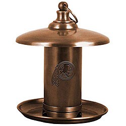 Washington Redskins Copper Bird Feeder