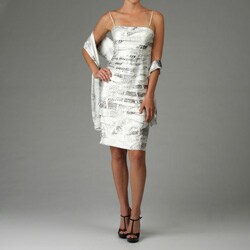 JS Collections Women's Charmeuse Shutter Pleat Dress