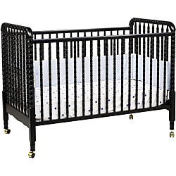 Jenny Lind Black Stationary Crib