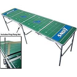 NFL Detroit Lions Tailgate Table with Net