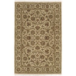 Hand-knotted Shiraz Oriental New Zealand Wool Rug (5'10 Square)
