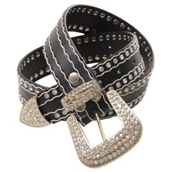 Adi Designs Women's Rhinestone Western Belt