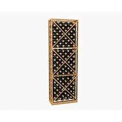 Grotto Lattice Diamond Cube Wine Storage Rack- 132 Bottle Capacity