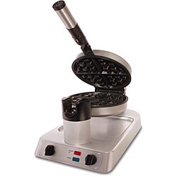 Technique Round Nonstick Rotating Heavy Duty Waffle Maker (Refurbished)