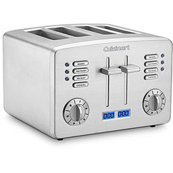 Cuisinart CPT-190 Brushed Stainless Steel 4-slice Toaster